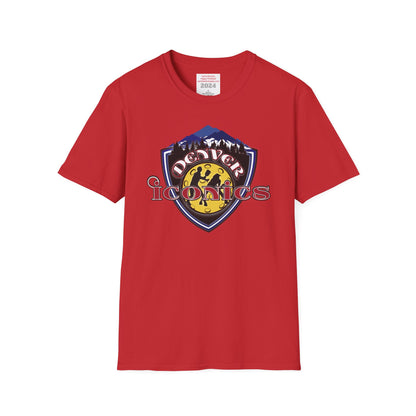 Denver Iconics NPL Team - Unisex 100% cotton soft style T - can customize back