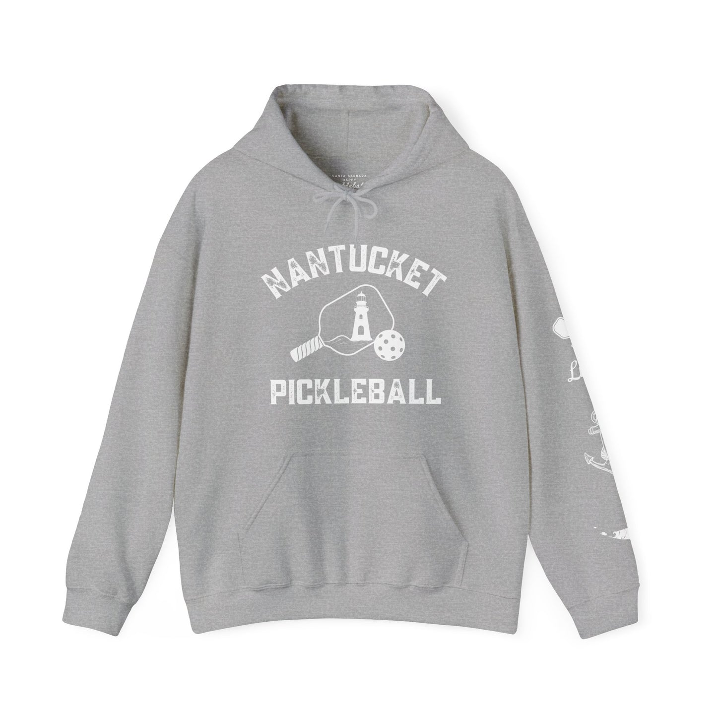 Nantucket Customized Unisex Hoodie - add name at checkout in notes