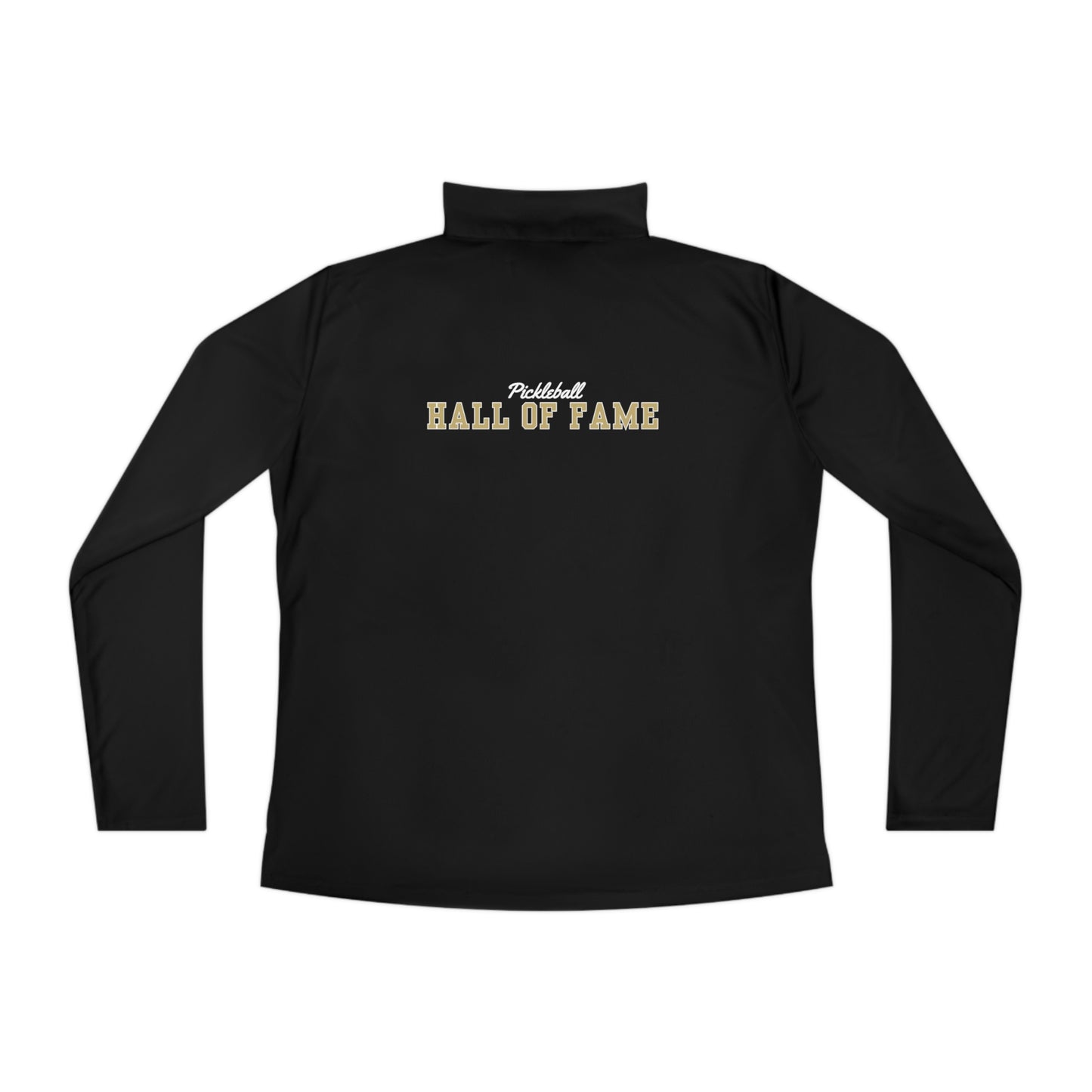 Suzanne Pickleball Hall of Fame Ladies Quarter-Zip Pullover