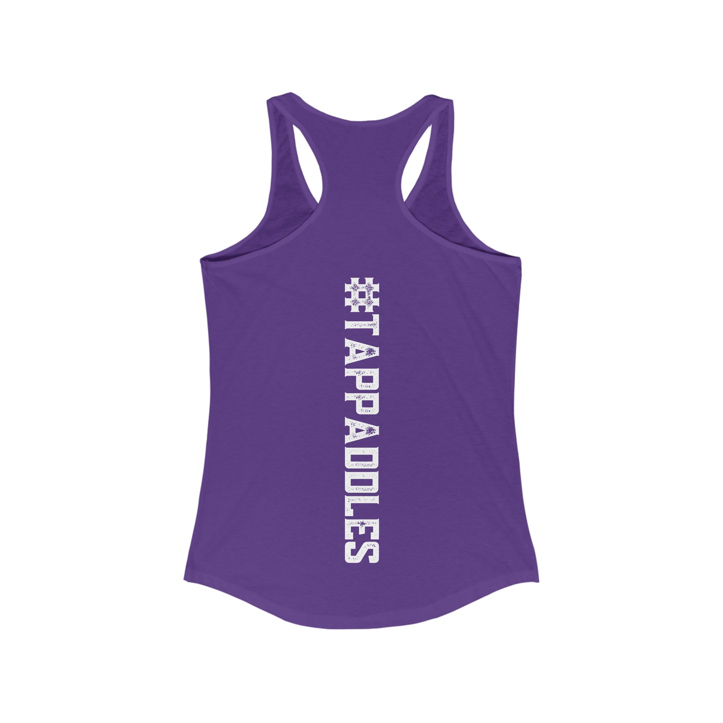 Kara LOVE - #tappaddles - Women's Ideal Racerback Tank