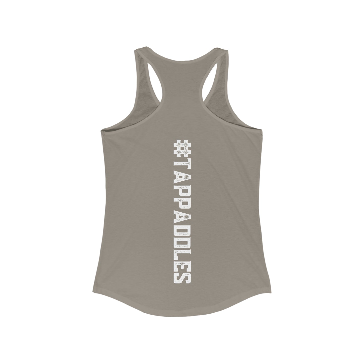 Kara LOVE - #tappaddles - Women's Ideal Racerback Tank