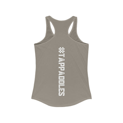 Kara LOVE - #tappaddles - Women's Ideal Racerback Tank