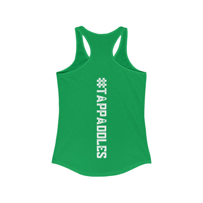 Kara LOVE - #tappaddles - Women's Ideal Racerback Tank