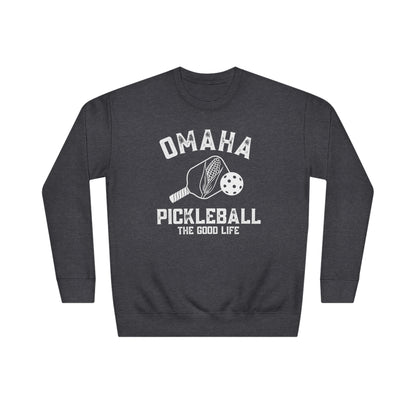 Omaha Pickleball- Unisex Crew Sweatshirt - collegiate colors