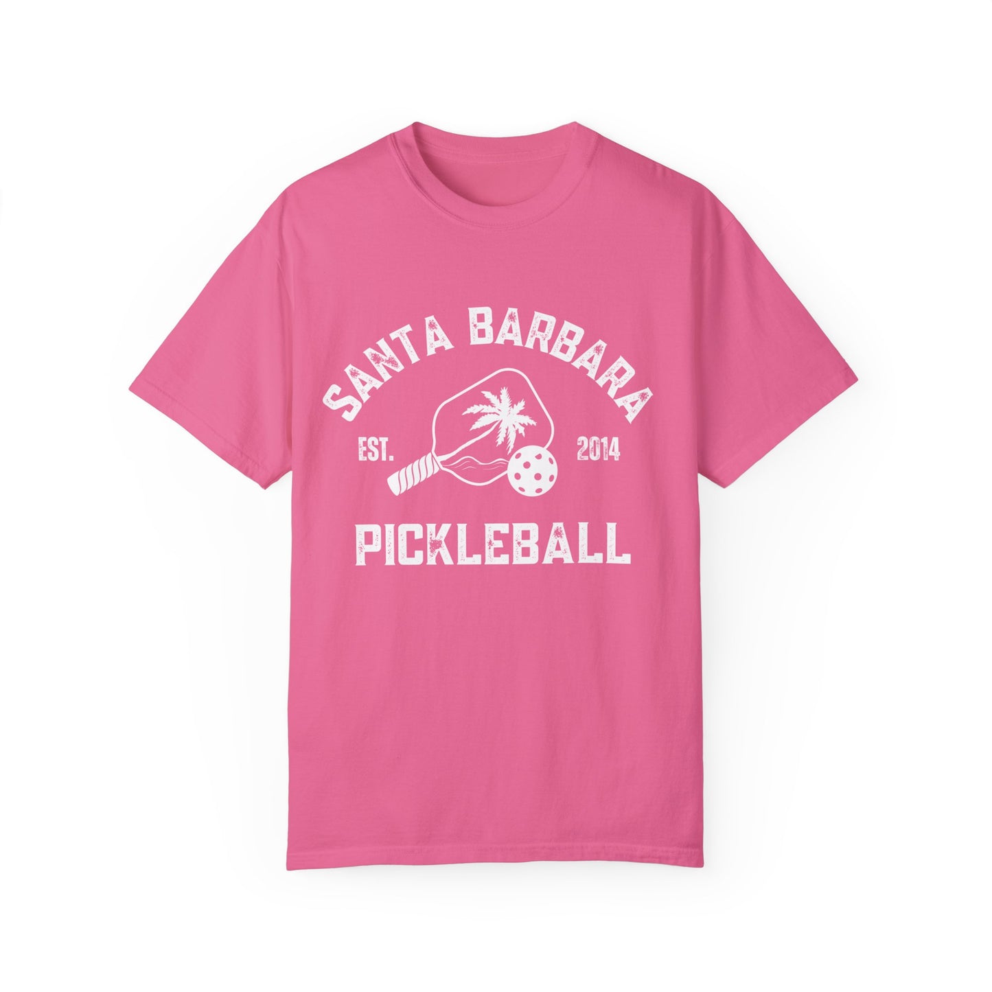 Santa Barbara Pickleball Unisex Garment-Dyed T-shirt