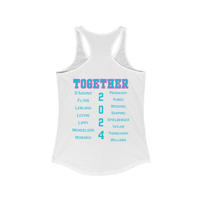 BOCA NPL ‘24 Champions - Women's Ideal Racerback Tank, Player’s names on back