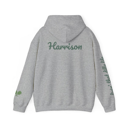 Harrison Kosher Pickleball Hoodie - Unisex Heavy Blend™ GREEN print