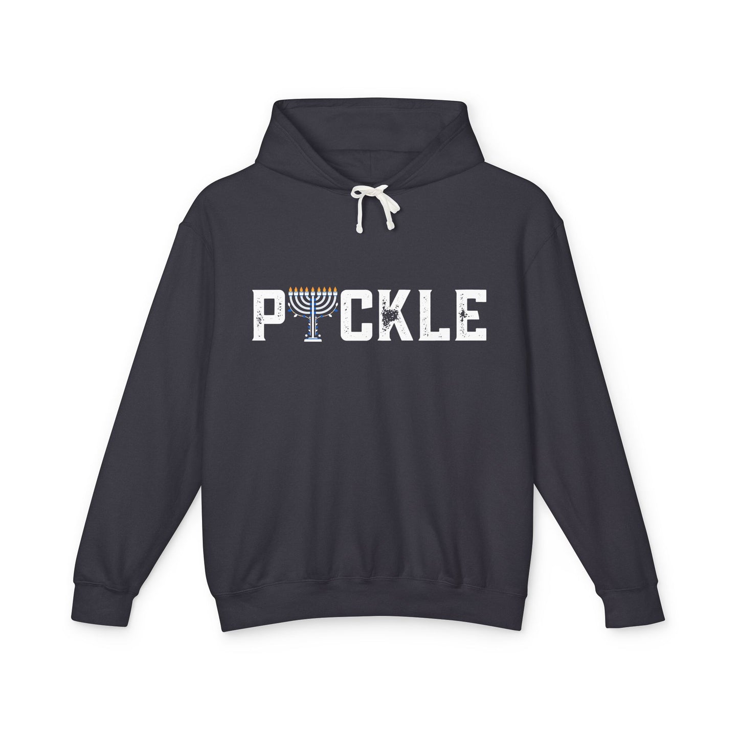 PICKLE Hanukkah Garment Dyed Hoodie - Lightweight