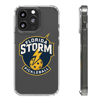 Florida Pickleball Clear IPhone Cases - all phone styles