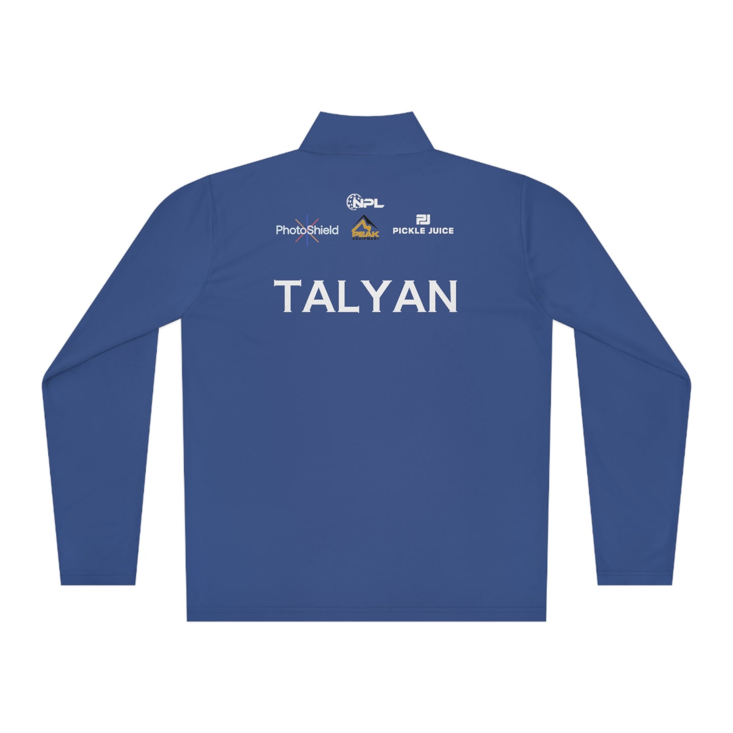 TALYAN sponsor Men’s Princeton Bruisers - NPL Team - Unisex Quarter-Zip, Moisture Wicking, SPF 40