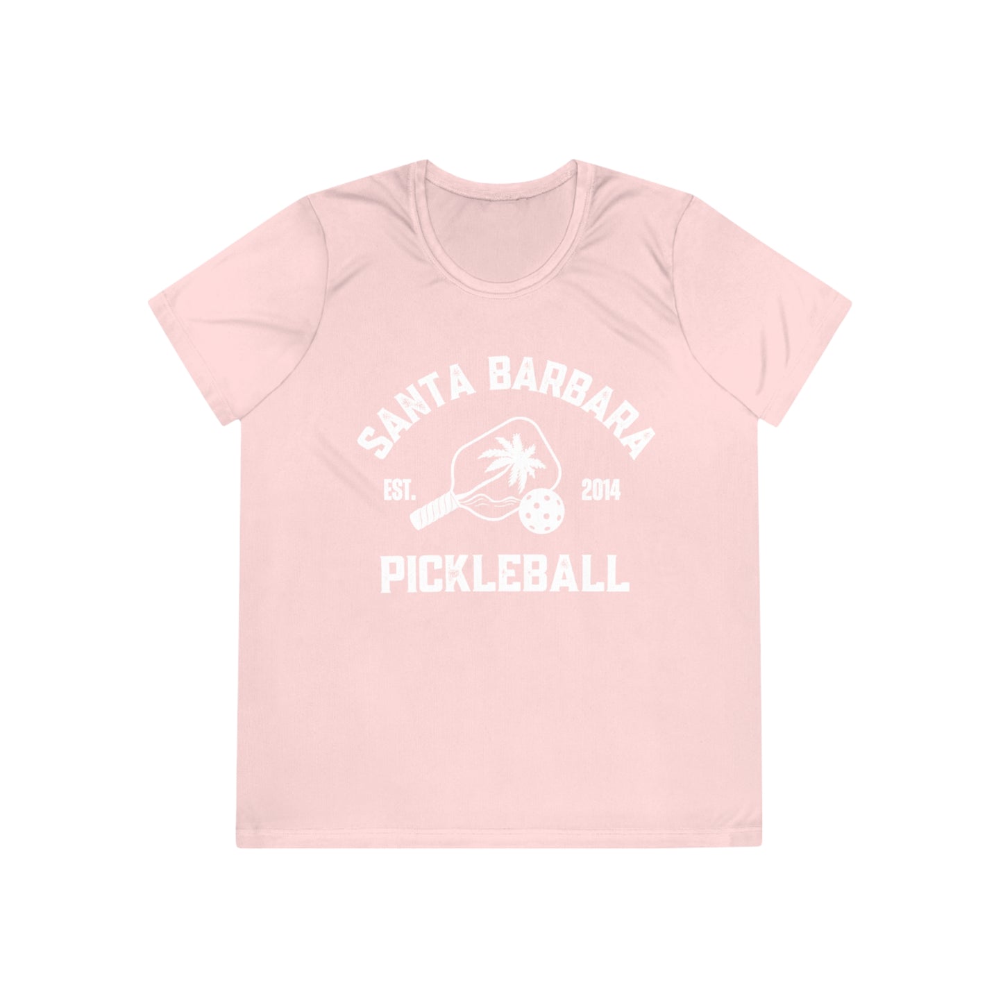 Santa Barbara Happy - Ladies Competitor Tee