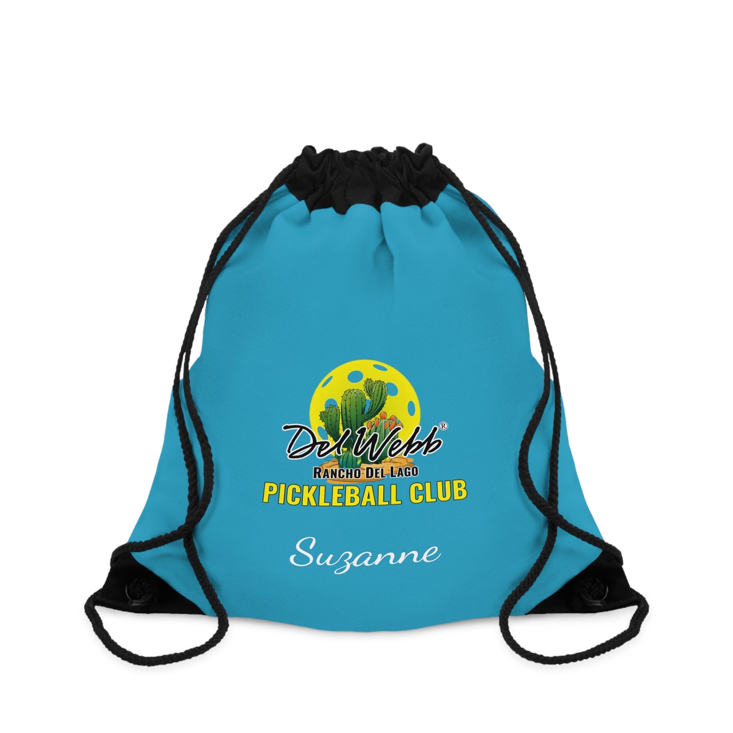 Del Webb Pickleball - Drawstring Bag - Can customize