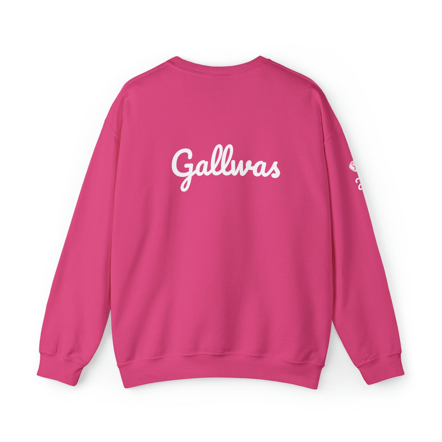 PINK - Let’s Go Jen Gallwas Crew -PT & Professor Crewneck Sweatshirt