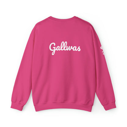 PINK - Let’s Go Jen Gallwas Crew -PT & Professor Crewneck Sweatshirt