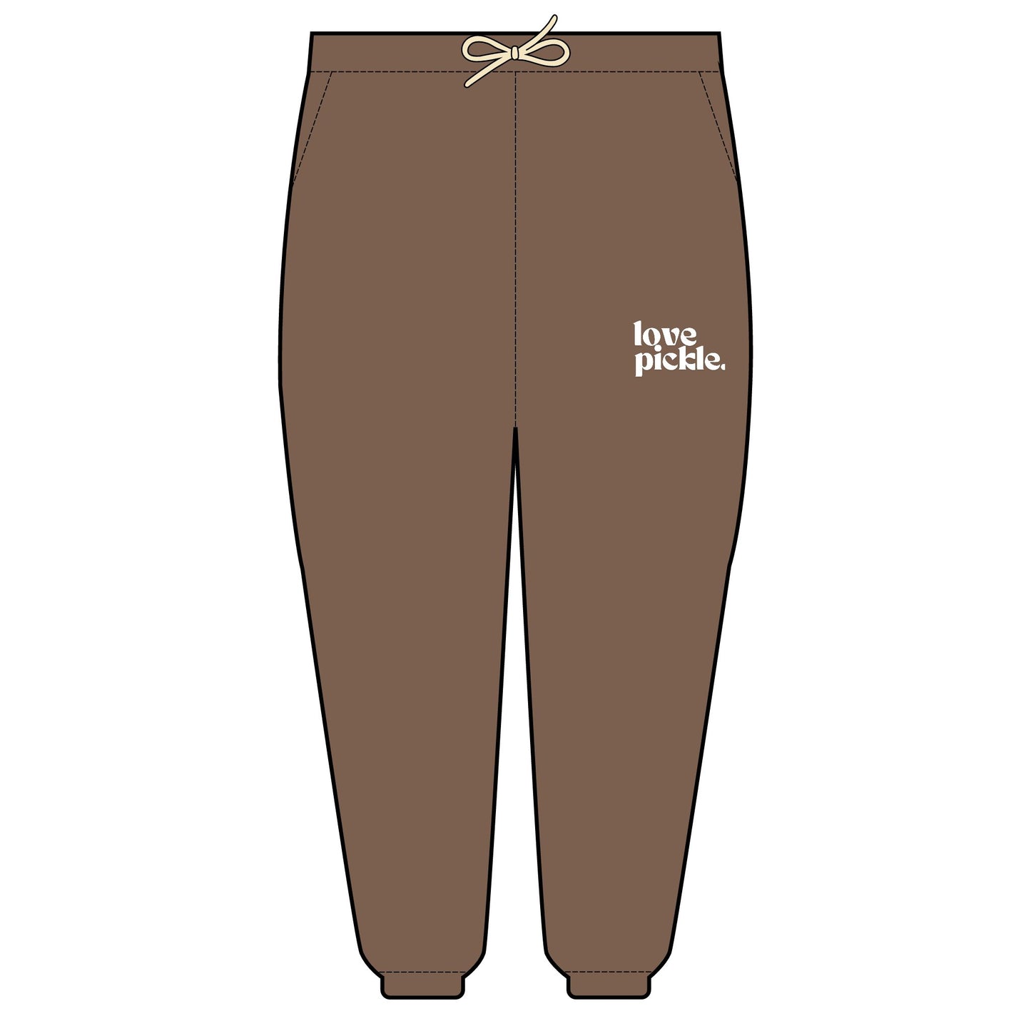 Love Pickle Unisex Garment-Dyed Lightweight Fleece Sweatpants