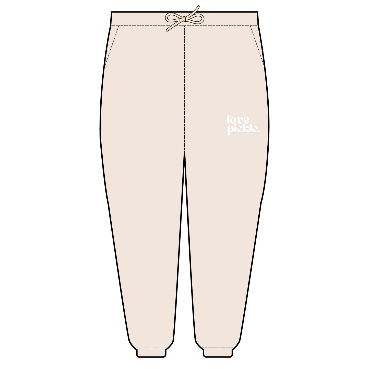 Love Pickle Unisex Garment-Dyed Lightweight Fleece Sweatpants