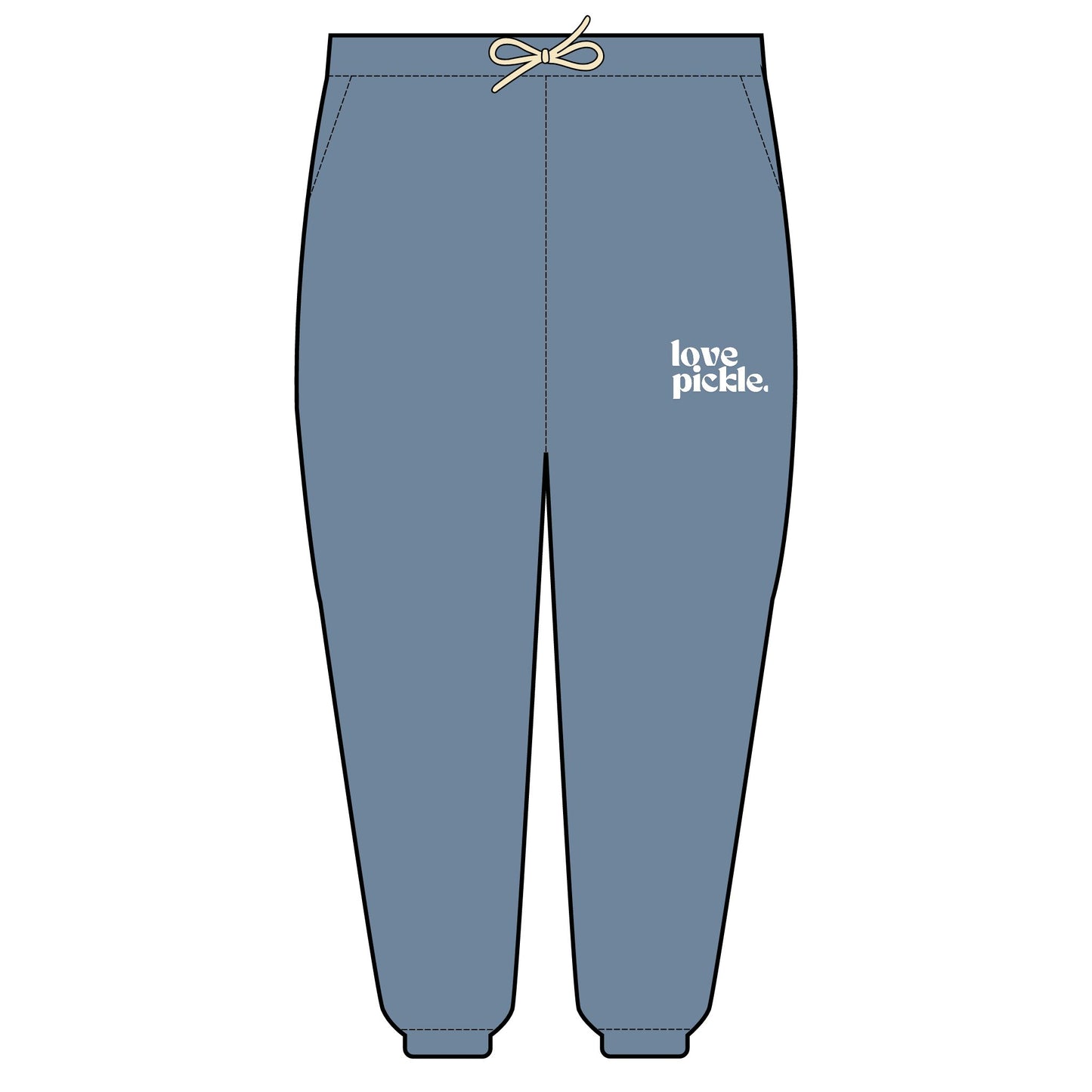 Love Pickle Unisex Garment-Dyed Lightweight Fleece Sweatpants