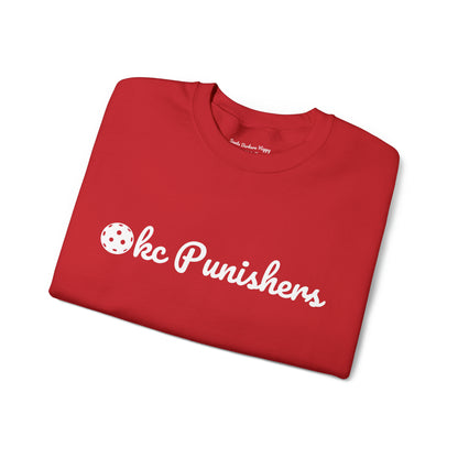 OKC Punishers Script Crew -50% cotton soft, Customize sleeve