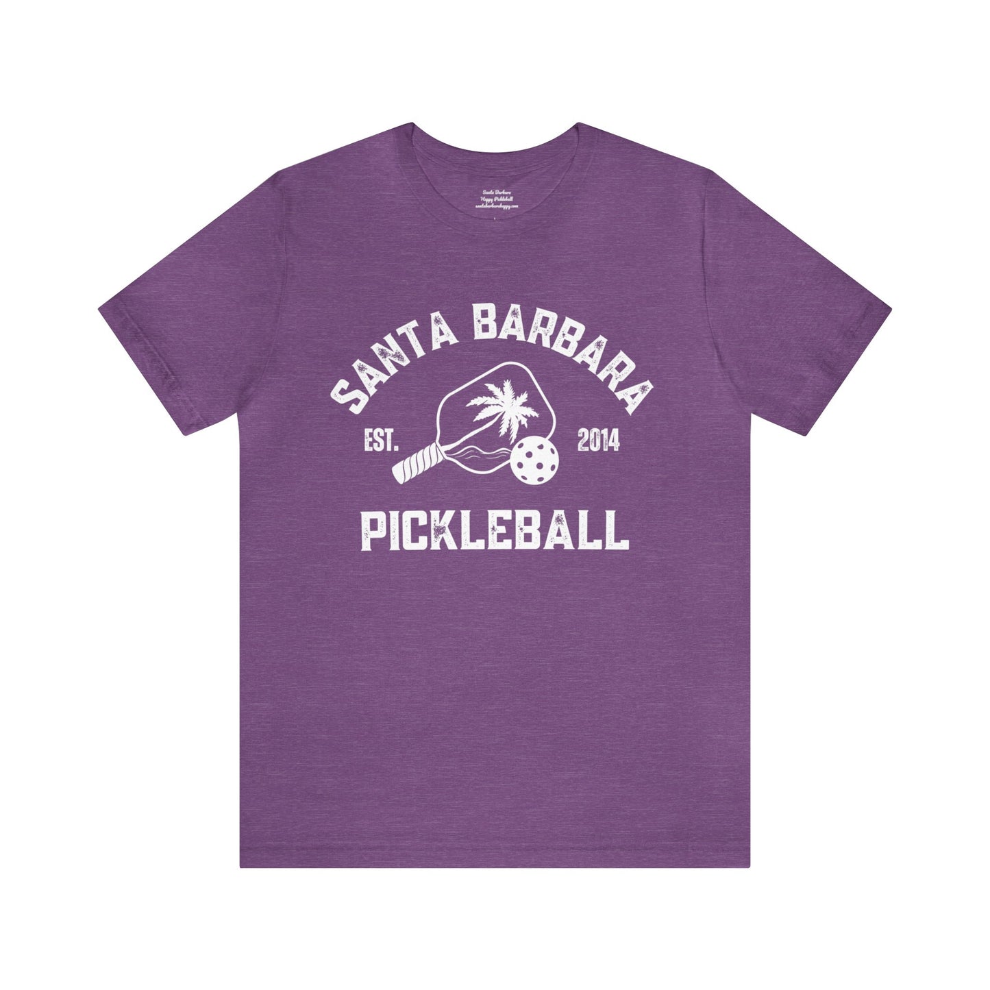 Santa Barbara Pickleball original  - 2 day - Unisex 100% airline cotton Jersey Short Sleeve Tee