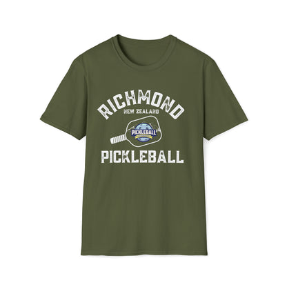 Richmond New Zealand Pickleball - Unisex Softstyle T-Shirt, 100% cotton