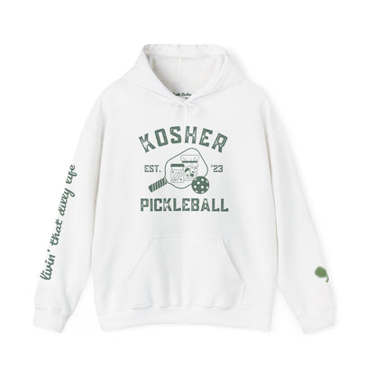 Harrison Kosher Pickleball Hoodie - Unisex Heavy Blend™ GREEN print