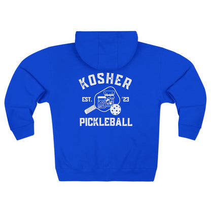 New zip down kosher pickleball sweatshirt