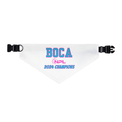 BOCA NPL ‘24 Championship Pet Bandana Collar