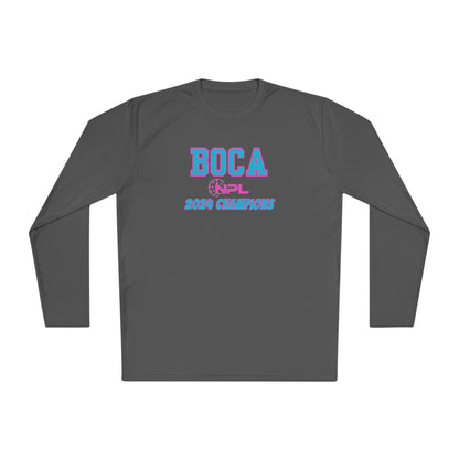 BOCA NPL ‘24 Champions - SPF 40 Unisex Lightweight Long Sleeve Moisture Wicking - player’s names on back