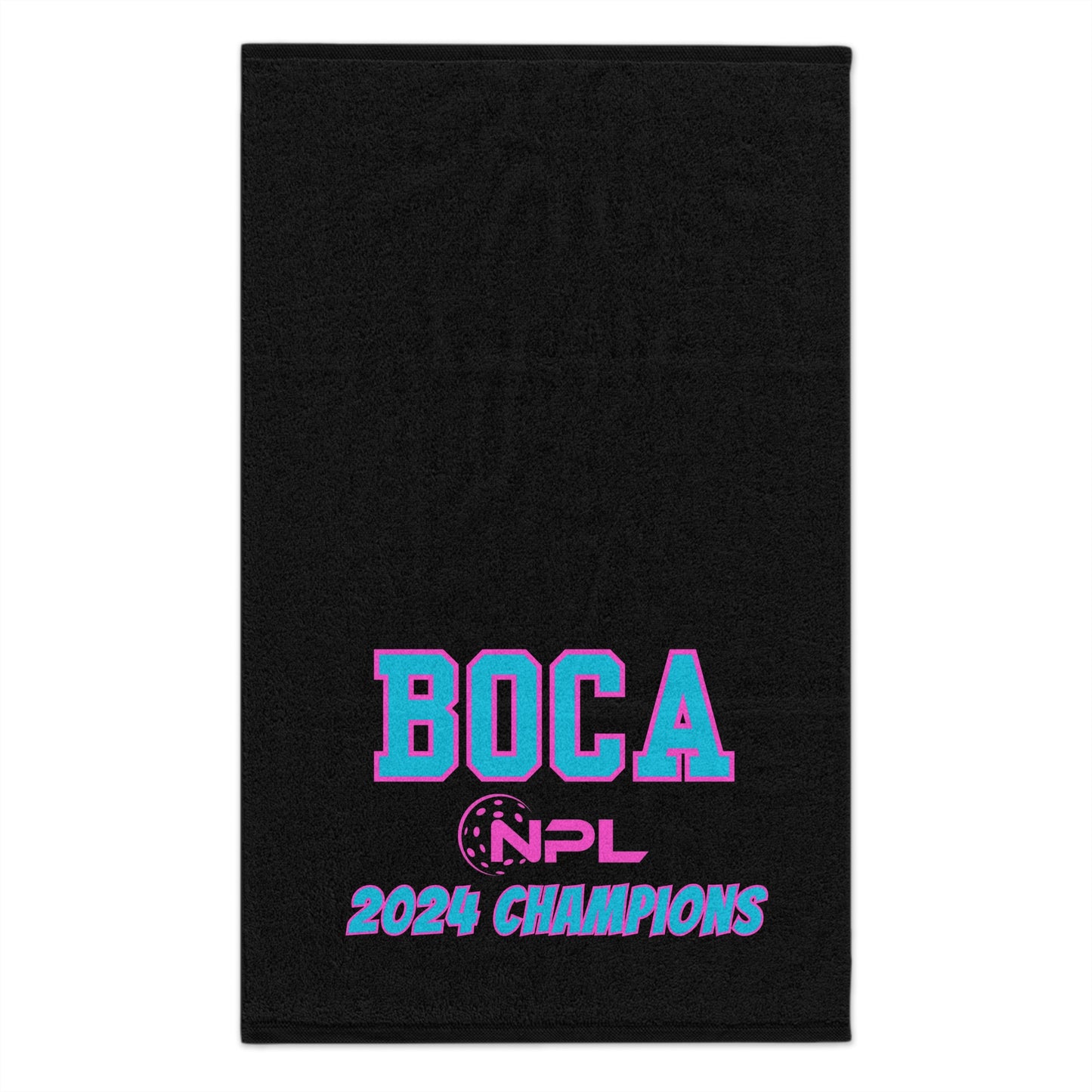 BOCA NPL ‘24 Champions Rally Towel, 11x18