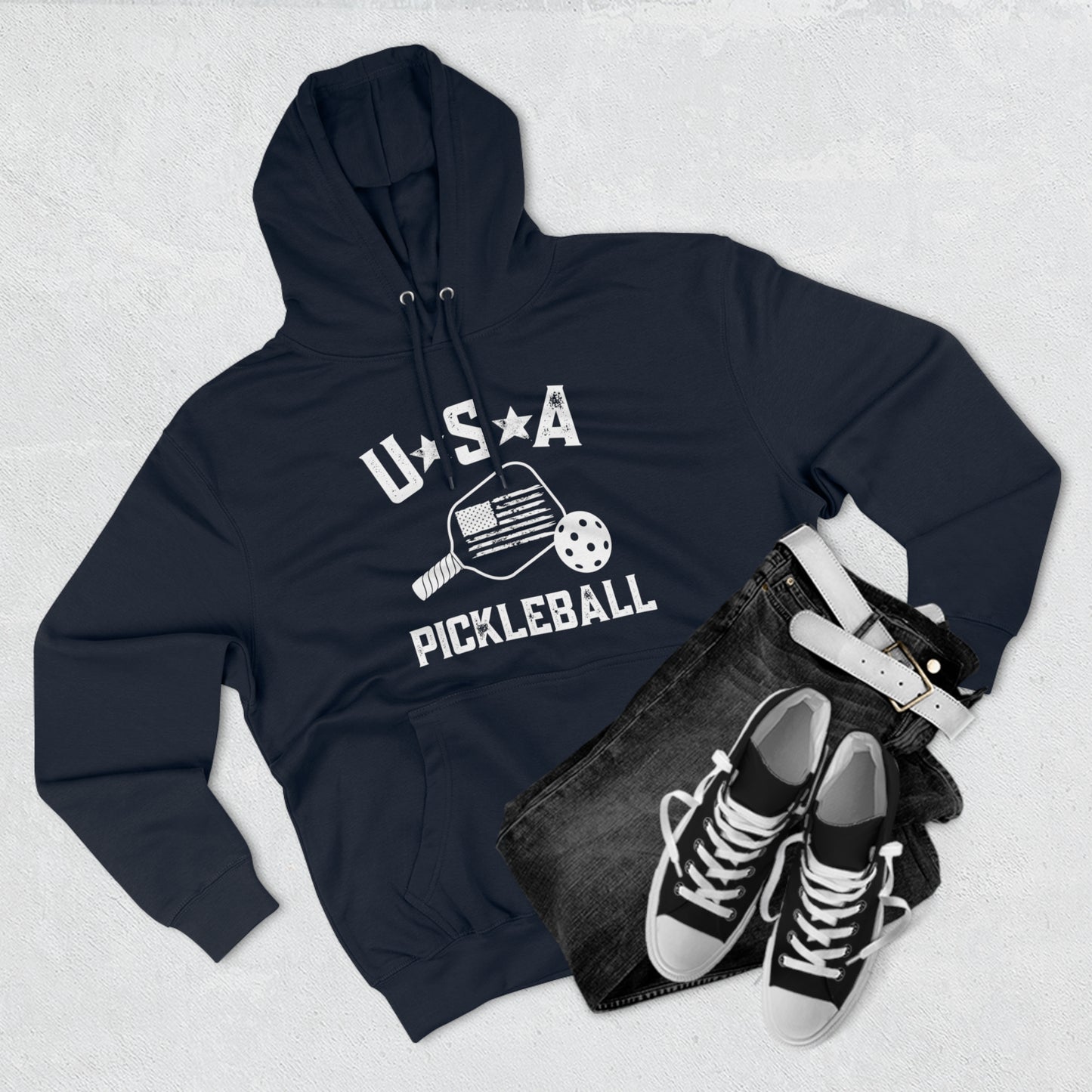 USA Pickleball - Unisex Premium Pullover Hoodie