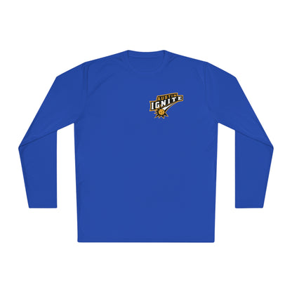 Austin Ignite NPL Team - Unisex Fuller Cut -Moisture Wicking Lightweight Long Sleeve, SPF 40 - customize back