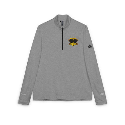 Pickleball Hall of Fame personalize your adidas® Quarter-Zip (Embroidery)- both cuffs - add name & year