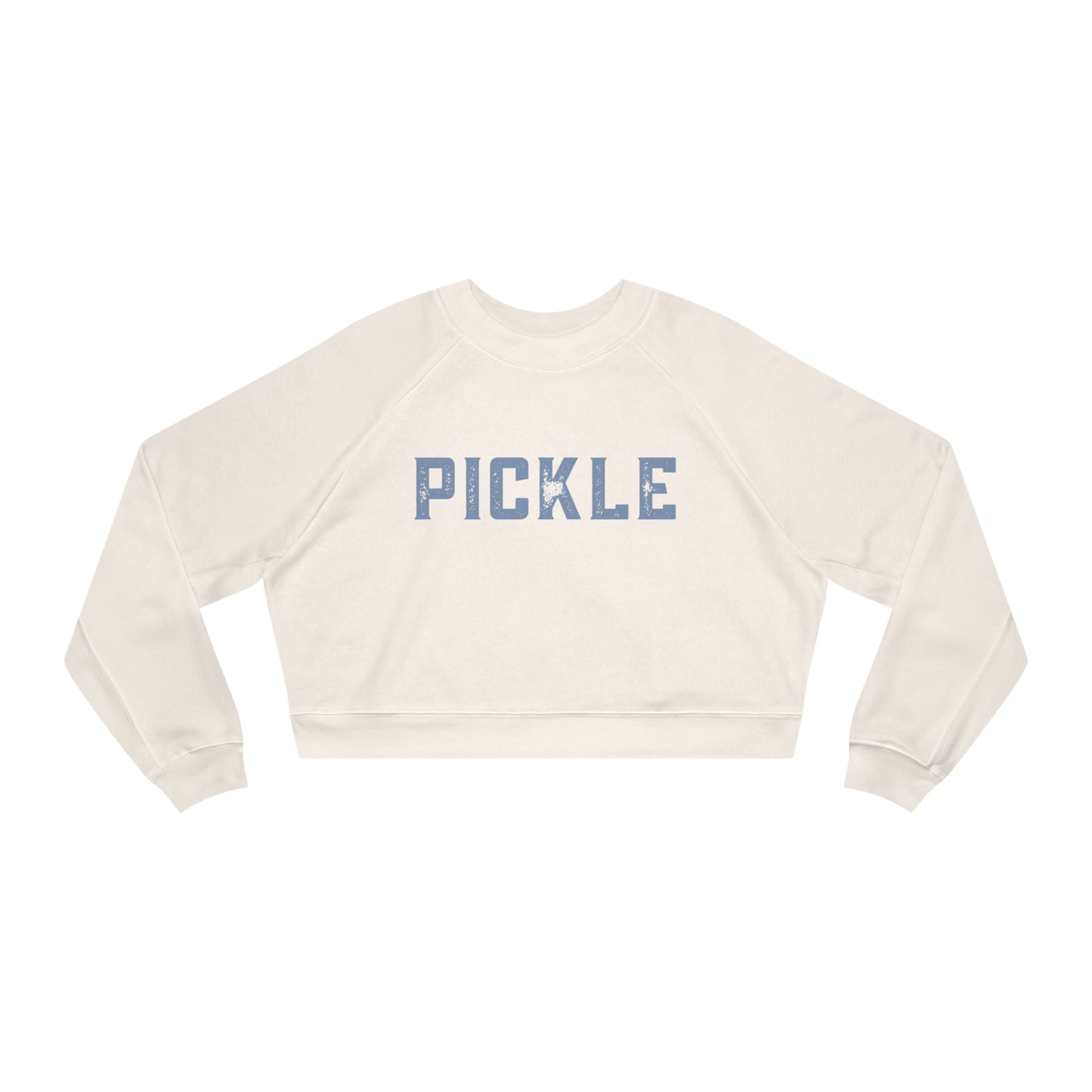 Pickle - Blue & White Distressed   - Crop Crew