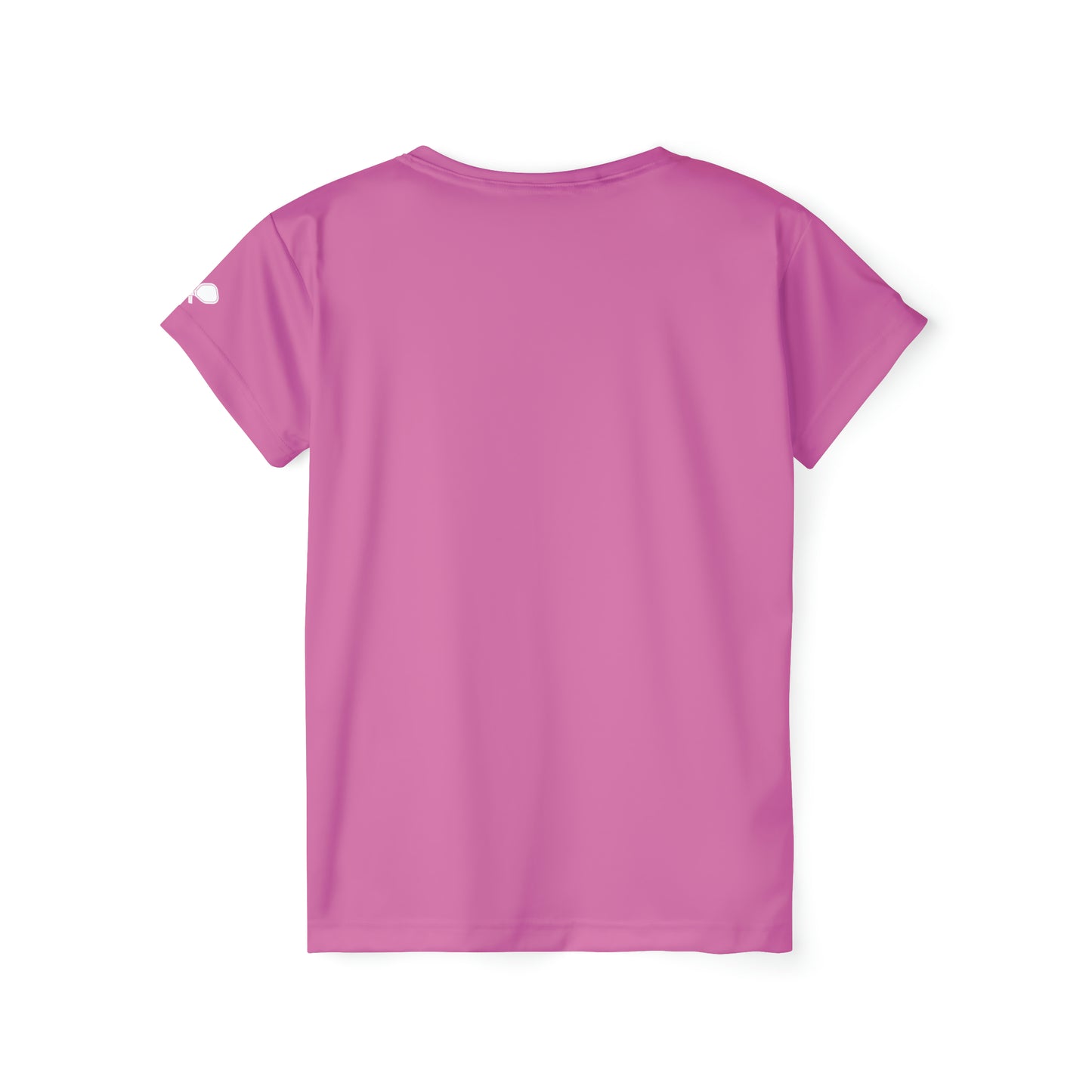 New Lady Face w/ sleeve name added (not Sport Tek) - Pink Ladies Pickleball Women's Sports Jersey - Customized