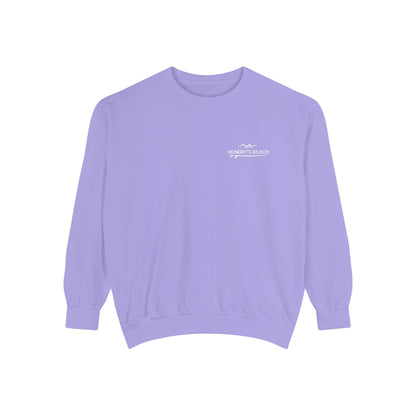 Santa Barbara Hendry’s Beach Crew Sweatshirts - Comfort Colors