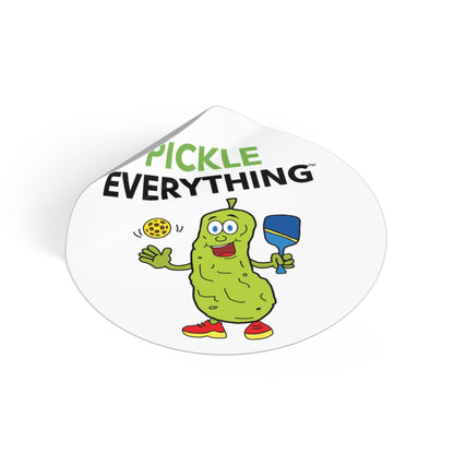 Pickle Everything Round Vinyl Stickers