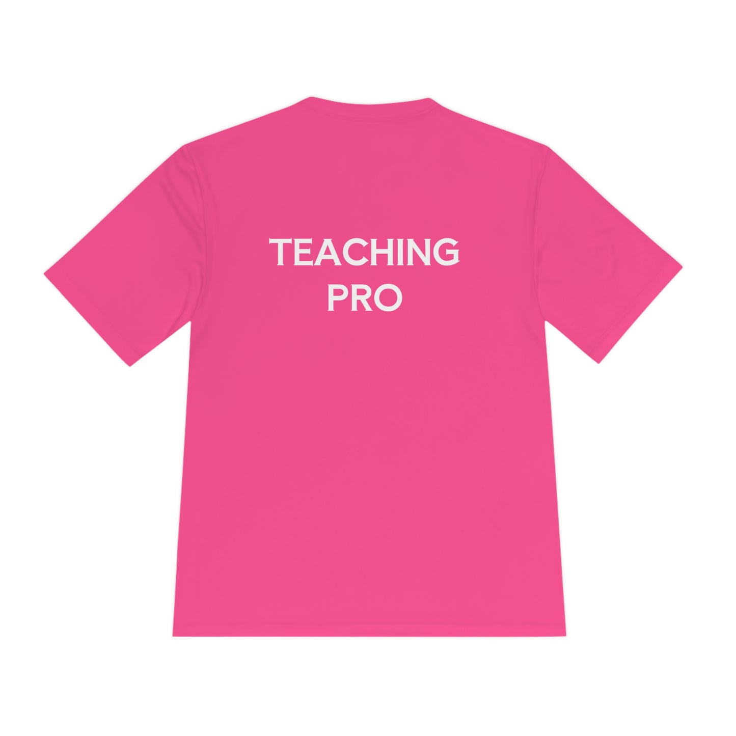 IPTPA Teaching Pro Unisex SPF 40,Moisture Wicking Tee (can add name front or back)