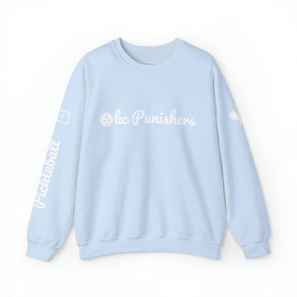 OKC Punishers Script Crew -50% cotton soft, Customize sleeve