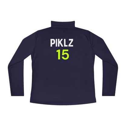 PICKLZ Ladies Quarter-Zip Pullover - add your number in instructions