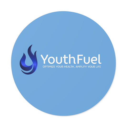 YouthFuel Round Vinyl Stickers