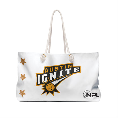 Austin Ignite NPL Team Pickleball Weekender Bag - Customize Name