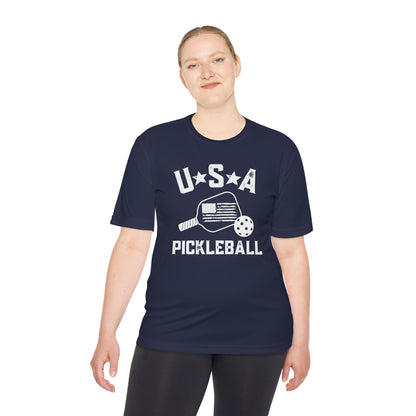 USA Pickleball - Unisex Moisture Wicking Tee