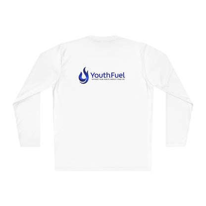 YouthFuel Unisex/Men’s Cut Lightweight Moisture Wicking Long Sleeve Tee