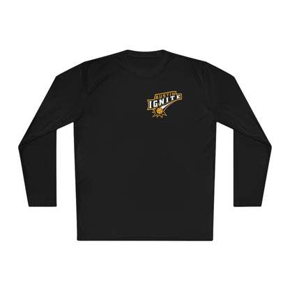 Austin Ignite NPL Team - Unisex Fuller Cut -Moisture Wicking Lightweight Long Sleeve, SPF 40 - customize back