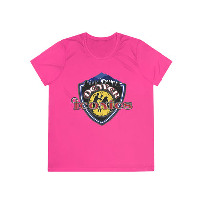 Denver Iconics NPL Team - Moisture Wicking, SPF 40, Ladies Competitor Tee (customize name)