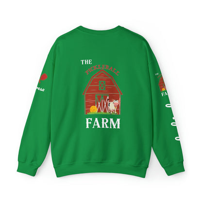 Pickleball Farm Crews - The Farm on front - Customize Sleeve, add in notes