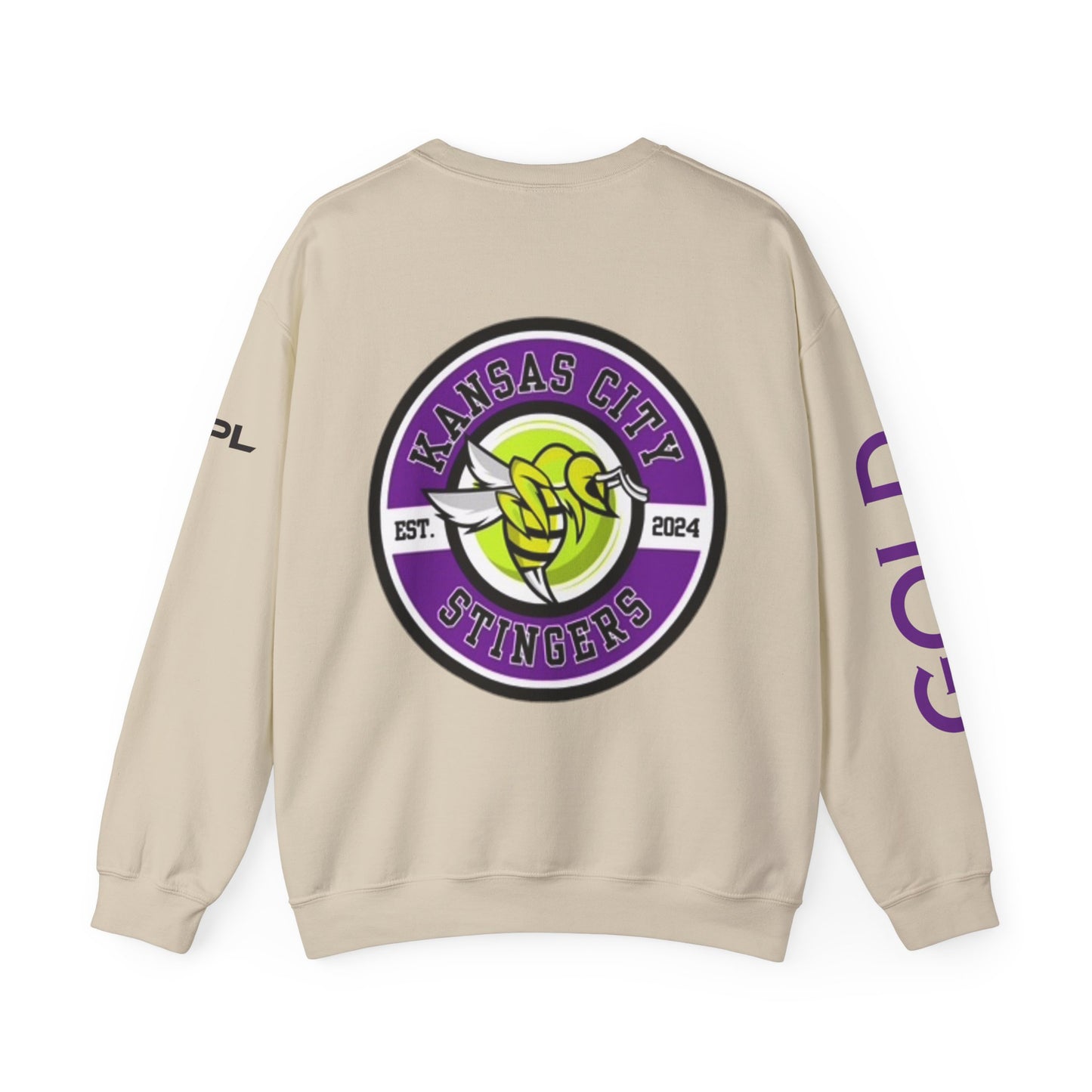 Kansas City Stingers Crew, 50/50 - Customize name any side