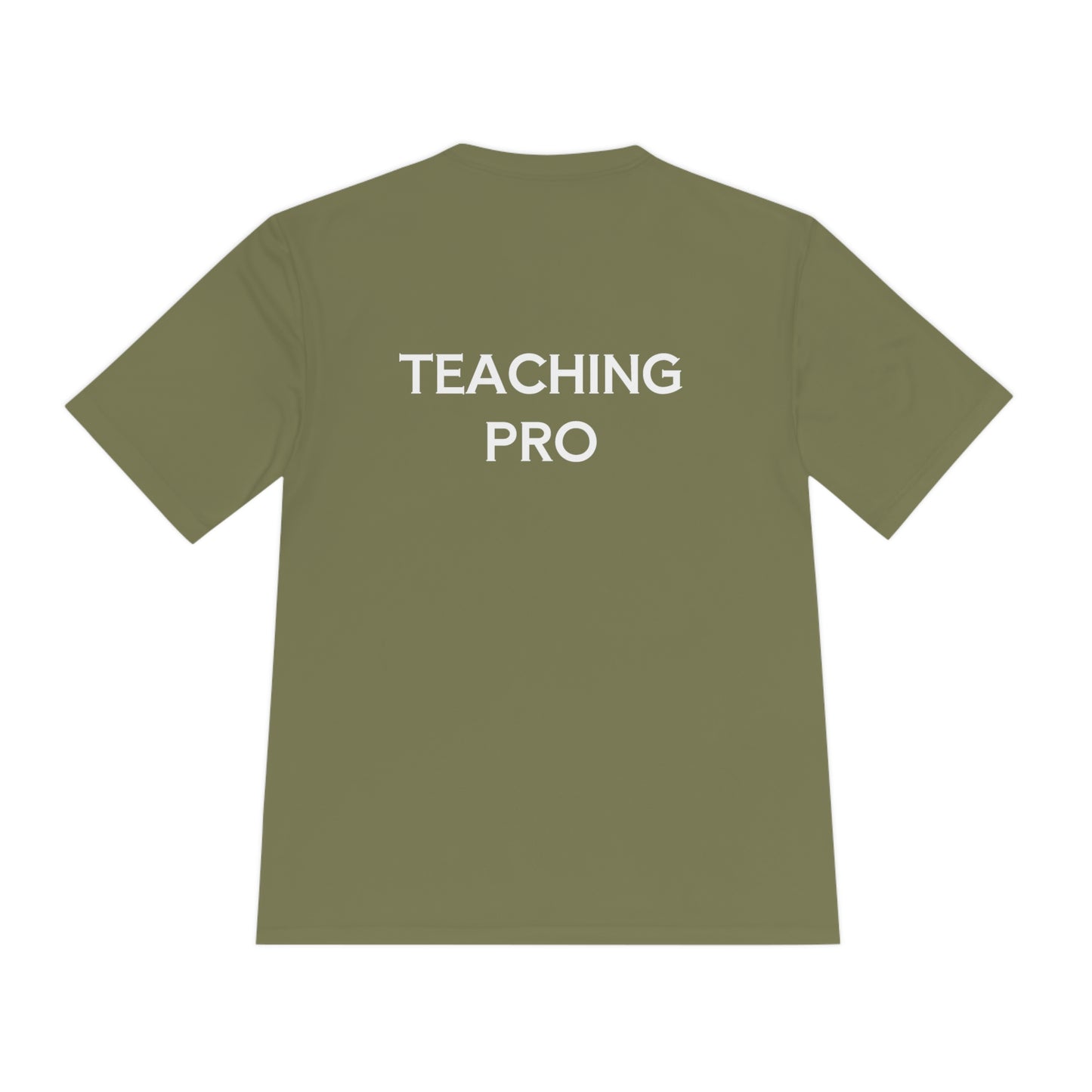 IPTPA Teaching Pro Unisex SPF 40,Moisture Wicking Tee (can add name front or back)