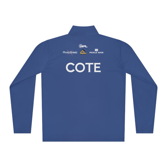 COTE sponsor Men’s Princeton Bruisers - NPL Team - Unisex Quarter-Zip, Moisture Wicking, SPF 40