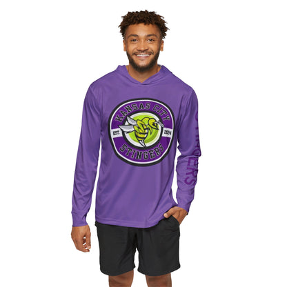 Copy of Kansas City Stingers Sports Warmup Hoodie - SPF 50 - Customize any side